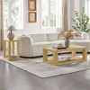 Coffee Table Set Wooden Cocktail Table Center Table Sofa Side Table Accent Table End Table - ModernLuxe - 2 of 4