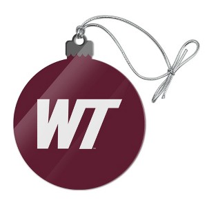 West Texas A&M Primary Logo Acrylic Christmas Tree Holiday Ornament - 1 of 4