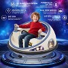 12V 2-Speed 360° Spin Ride on Car with Remote Control, Lights & Music, Space Theme Electric Bumper Car Toy Gifts for Boys & Girls Ages 1-5 - 4 of 4