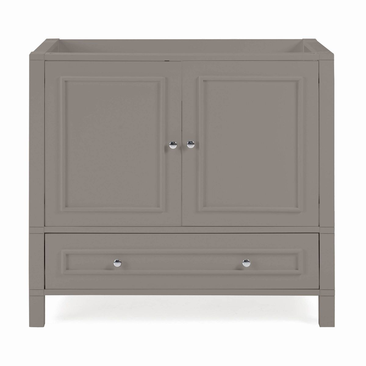 36" Williamsburg Vanity Cabinet Gray - Alaterre Furniture