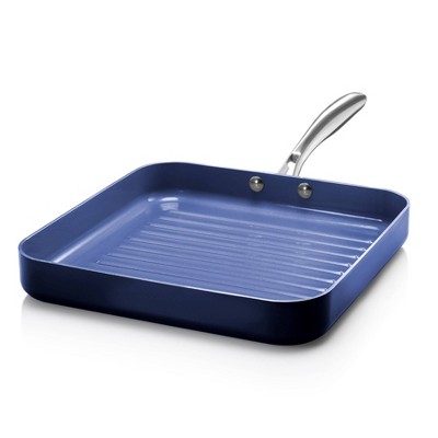 Granitestone Blue 10.5" Square Grill Pan