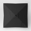 6' Square Outdoor Patio Market Umbrella with Black Pole - Threshold™ - 4 of 4