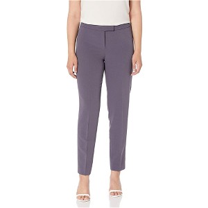 Anne Klein Womens Solid Casual Cropped Pants - 1 of 1