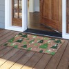Briarwood Lane Winter Coir Doormat 30x18 Green Trees For Winter Coir Doormat - 2 of 3