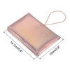 Unique Bargains PU Leather Travel Wallet Case Card Holder Cover with Elastic Strap 5.8"x3.9" - 2 of 3