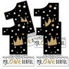 Big Dot of Happiness 1st Birthday Little Mr. Onederful - One Shaped Decorations DIY Boy First Birthday Party Essentials - Set of 20 - 2 of 4