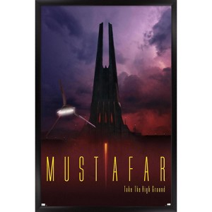 Trends International Star Wars: Mustafar - Visit Mustafar by Russell Walks 23 Framed Wall Poster Prints - 1 of 4