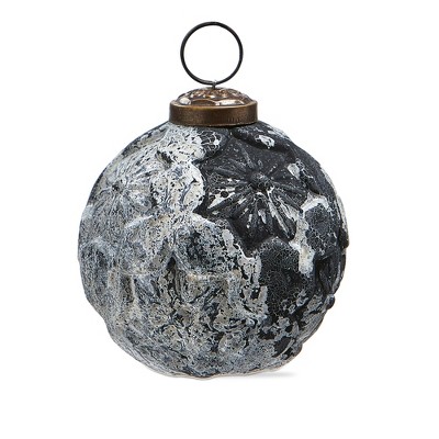 tagltd Twilight Flower Ornament 3 In