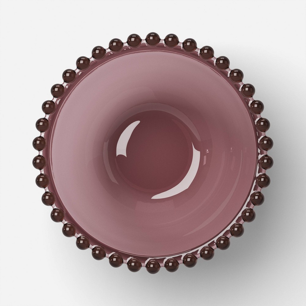 14.5 fl oz Glass Nut Snack Bowl Pink - Threshold™