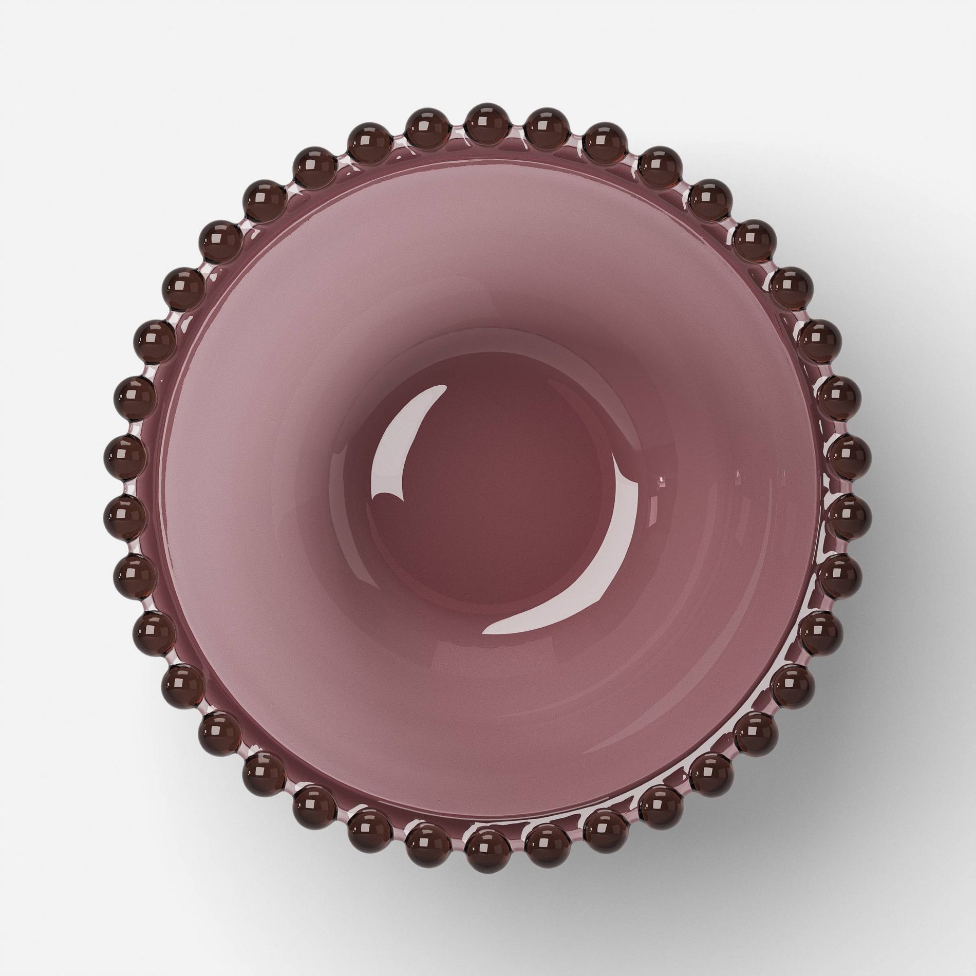 14.5 fl oz Glass Nut Snack Bowl Pink - Threshold™