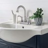 PAGED Bathroom Faucets with 360°Swivel Spout, 4 Inch Centerset Bathroom Sink Faucet with Pop Up Drain - 3 of 4