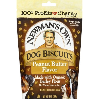 Newman's Own Peanut Butter Biscuits Dog Treat - 10oz