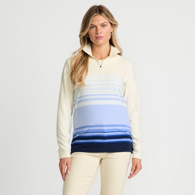 Lands' End Women's Anyweather Fleece Quarter Zip Pullover