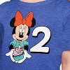 Girls' - Disney - Minnie Birthday 2 Short Sleeve Graphic T-Shirt - 2 of 4