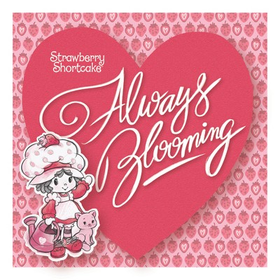 Courtside Market Strawberry Shortcake Always Blooming 16x16 Gallery-Wrapped Canvas