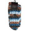 Memoi Static Tone Chunky Knit Boot Socks Dark Gray Heather One Size - 4 of 4