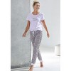 Women's Animal Print Pajama Pants - LASCANA - 3 of 4