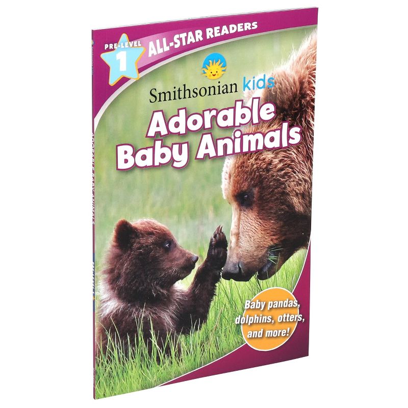 Smithsonian All-Star Readers Pre-Level 1: Adorable Baby Animals - (Smithsonian Leveled Readers) by Courtney Acampora (Paperback), 2 of 5