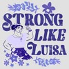 Women's Encanto Strong Like Luisa Ornate Flower Racerback Tank Top - 2 of 4