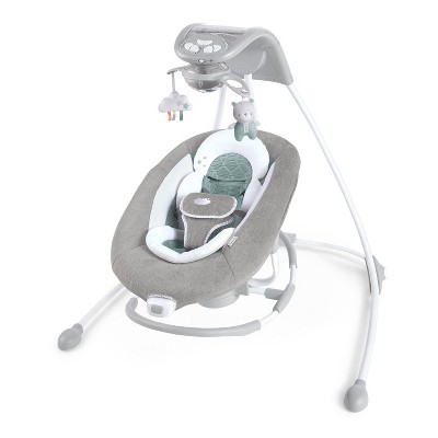 Photo 1 of Ingenuity DreamComfort InLighten Cradling Swing  Rocker Foldable Plug-in Swing - Pemberto