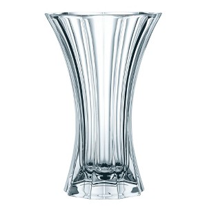 Nachtmann Saphir Collection, Crystal Vase, 9.4-Inch, Decorative Glass Vase for Flowers, Great Wedding or Housewarming Gift - 1 of 4