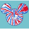 Girl's Disney Mickey and Friends Americana Tie Dye T-Shirt - 2 of 4