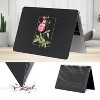 SaharaCase HybridFlex Arts Case for Apple MacBook Air 13" M1 Chip Laptops Black Rose (LT00004) - 4 of 4