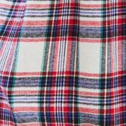 ivory multi plaid
