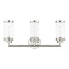 Livex Lighting Hillcrest 3 - Light Vanity in  Polished Chrome - 2 of 4