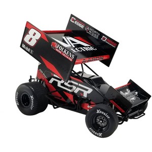 Winged Sprint Car #8 Aaron Reutzel "RSR" Baughman-Reutzel Motorsports "World of Outlaws" (2023) 1/18 Diecast Model Car by ACME - 1 of 3