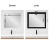 Amanti Art Mirror Makeover Bathroom Mirror Frame Border Kit - Fully Assembled Peel and Stick Frame - Mirror NOT Included - Parlor Trim - 4 of 4