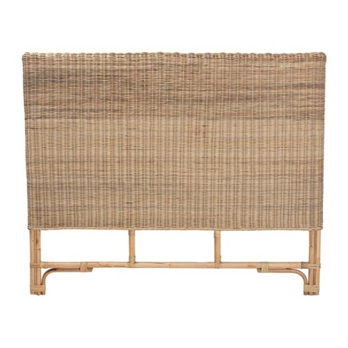 Target store wicker headboard