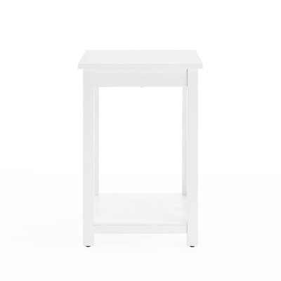 Coventry 36" White Pine Coffee & End Table Set with Tray Shelf