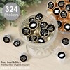 Big Dot of Happiness Law School Grad - Future Lawyer Graduation Party Small Round Candy Stickers - Party Favor Labels - 324 Count - 2 of 4