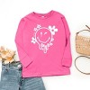 The Juniper Shop SmileyWorld Melting Outline Youth Long Sleeve Tee - 3 of 4