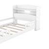 NicBex Full/Twin Size Platform Bed with Storage Headboard,Built-in LED Lights and Guardrail for Adults/Boys/Girls - 4 of 4