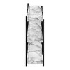 Sapphtopaz Modern Console Table with 3-Tier Open Shelves Narrow Entryway Table with Metal Legs Accent Couch Table for Living Room, Entryway - 3 of 4