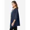 Woman Within Plus Size 7-Day Layered 2-In-1 Tunic - 4 of 4