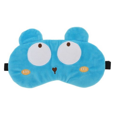 Unique Bargains Soft Cartoon Sleep Mask Bears Blue 1 Pc - image 1 of 4