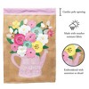 Magnolia Garden Sweet Southern Home Watering Can Bouquet 29 x 42 Inch Polyester Garden Flag - 2 of 4