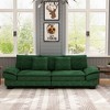 Famapy Elegant Green 3-Seater Sofa with Durable Frame and Plush Cushions - 4 of 4