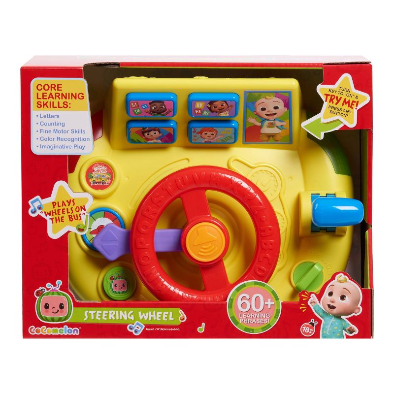 CoComelon Learning Steering Wheel, 6 of 11