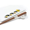 Seven20 Gudetama Stoneware Sushi Set | Plate | Wasabi Dish | Chopsticks - 3 of 4