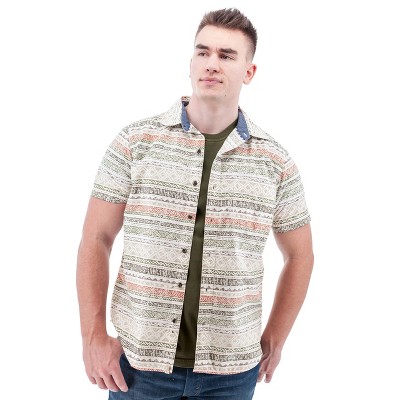 Old Ranch Brands Men's Waypoint Shirt - Olive, Size Small