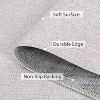 Modern Solid Textured Area Rug Machine Washable Stain Resistant Non-Slip Floor Cover Carpet - 2 of 4