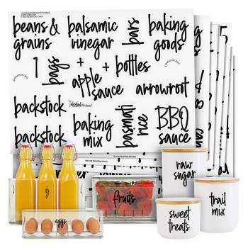 PVC Circular Blackboard Sticker Label and Pen - Organize with Style – Grow  Your Pantry