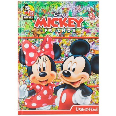 Disney Mickey & Friends : Look and Find -  (Look and Find) by Edited (Hardcover)