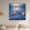Art Remedy Lilipads Blues Blue Monet Art Prints Framed - 2 of 4