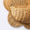 Floral Rattan Wall Hanging Decorative Basket - Cloud Island™ - 3 of 3