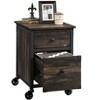 File Pedestal, Dark Oak finish - 4 of 4